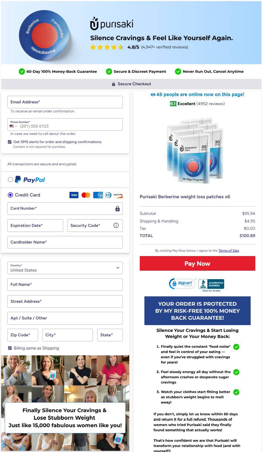 Purisaki Berberine Patches Buy Now 